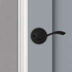 Balboa Matte Black PassaHall/Closet Door Lever