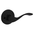 Balboa Matte Black PassaHall/Closet Door Lever