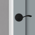 Balboa Matte Black PassaHall/Closet Door Lever