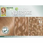 Garnier Hair Color Nutrisse Nourishing Creme, 82 Champagne Blonde (Champagne Fizz) Permanent Hair Dye, 2 Count (Packaging May Vary)