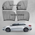 Upgraded Mosquito Prevention Car Window Sun Shade Cover Breathable Mesh Car  Side Window Shade Sunshade UV Protection Fit For Most Cars