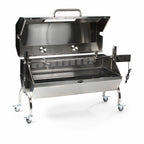 25W  Steel Rotisserie Grill, Rated 125 LB