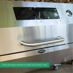 25W  Steel Rotisserie Grill, Rated 125 LB