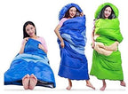 Outdoor Camping Sleeping Bag Adult Outdoor Camping Sleeping Bag with Hood Camping Office Lunch Break Home Sleeping Bag Supplies, Dreamcrown
