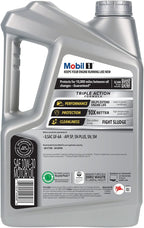Mobil 1 Advanced Full Synthetic Motor Oil 10W-30, 5 Quart