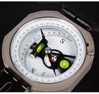 WJTMY Portable Folding Lens Compass Multifunction Compass Dashboard Dash Mount Outdoor Tools