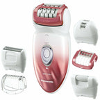 ES-ED90-P Wet/Dry Epilator and Shaver, +Six Attachments including Pedi