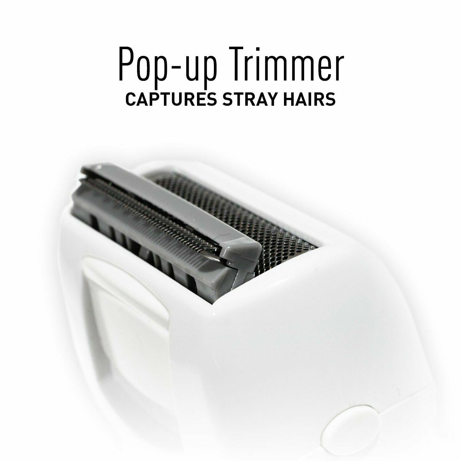 ES-ED90-P Wet/Dry Epilator and Shaver, +Six Attachments including Pedi