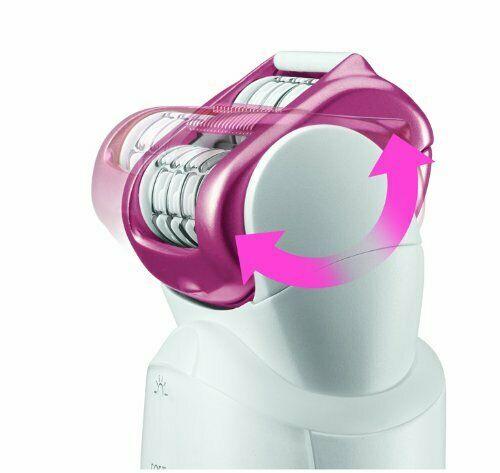 ES-ED90-P Wet/Dry Epilator and Shaver, +Six Attachments including Pedi
