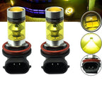 2PCS Yellow LED Car Fog Light Bulb