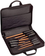 Klein Tools 33528 Insulated Screwdriver Kit with Carrying Case, 1000 V, Cushion Grip, 9-Piece