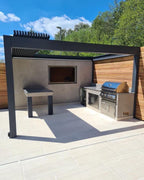 Outdoor Kitchen Double Access Doors,33X22 Inch BBQ Grill Doors,Full 304