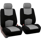 Car Seat Covers, Polyester Pink Purple Gray Black Tan Blue Red Rosy Car Seat Cushion Universal Car Seat Protector Car Decoration Auto Car Accessories