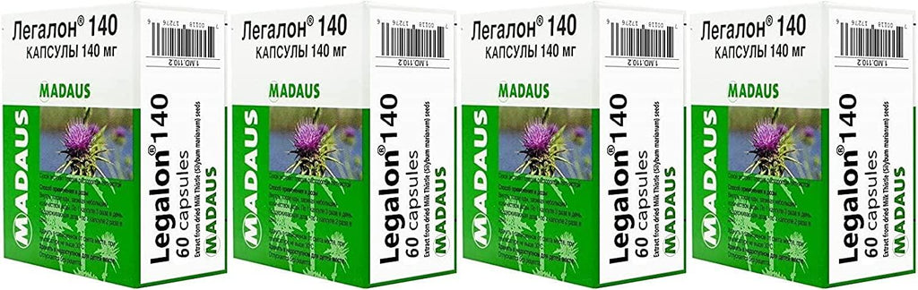 Madaus Legalon 140mg 60 Capsules (Four Pack)