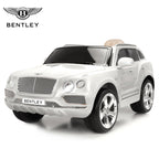 Licensed Bentley Bentayga Electric Ride on Car with Remote Control, 12V Electric SUV Truck for Kids To Drive, Suspension System, Openable Doors, Leather Seat, Music Player