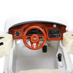 Licensed Bentley Bentayga Electric Ride on Car with Remote Control, 12V Electric SUV Truck for Kids To Drive, Suspension System, Openable Doors, Leather Seat, Music Player