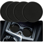 Upgrade Your Car's Interior With 4pcs ZukMi Car Cup Coaster - Anti-Slip &amp; Universal Vehicle Accessories