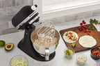 KitchenAid Pastry Tilt Head Stand Mixer Beater Attachment, Silver