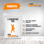 BulkSupplements.com L-Carnitine HCl Powder (5 Kilograms - 11 lbs)