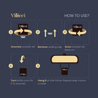 Vilicci Car Air Freshener, Fallen Angel Scent, Long Lasting Fragrance for Auto and Home, 2 Bottles of Car Perfume