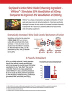 OxySpark, Nitric Oxide Booster Supplement, Award-Winning Ingredients, Clinically Proven Ingredients, Designed for Healthy Aging, Increased Blood Flow, Cell Repair, and Energy, with Beet Root 5 Pack