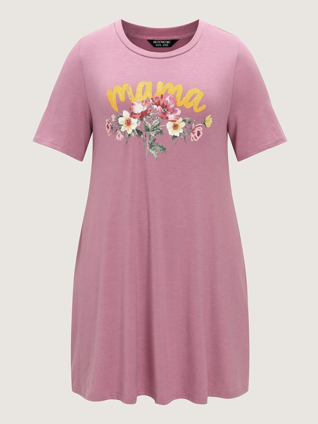 Supersoft Floral Print Lounge Dress
