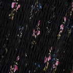 puffed long sleeve mini dress