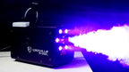 (2) Chauvet DJ EVE P-150 UV DMX Black Light StaCannons+LED Fogger+Fluid