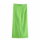 elegant pleats summer skirt and top
