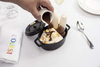 Staub Cast Iron 0.25-qt Mini Round Cocotte - Matte Black, Made in France