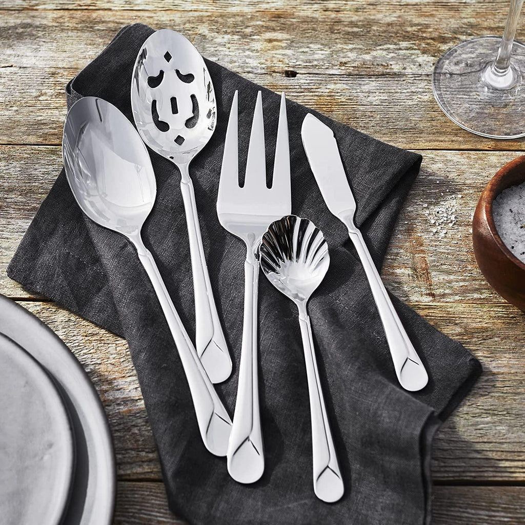 ZWILLING Provence 45-Piece 18/10 Stainless Steel Flatware Set, Silver