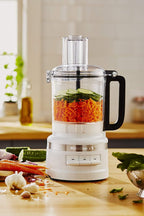KitchenAid KFP0918WH Easy Store Food Processor, 9 Cup, White