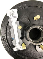 Southwest Wheel 3,500 lbs. Trailer Axle Self Adjusting Electric Brake Kit 5-4.5" Bolt Circle