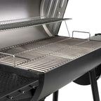 Barrel Grill 27.50 in W x 50.40 in. H Adjustable Air Vent StoraRack Cast Iron