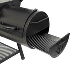Barrel Grill 27.50 in W x 50.40 in. H Adjustable Air Vent StoraRack Cast Iron