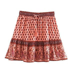 tassel chic mini skirt