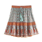 tassel chic mini skirt