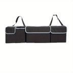 1pc High Capacity Car Boot Back Seat Trunk StoraBag Organizer Pocket Waterproof Oxford StoraBox Organizer Stowing Tidying Interior Accessories