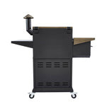 ZPG-L600D 8 in 1 BBQ Pellet Grill Smoker w/ Digital Temp Control Bronze