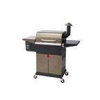 ZPG-L600D 8 in 1 BBQ Pellet Grill Smoker w/ Digital Temp Control Bronze