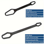 1pc Universal Double Ended Wrench, Self-Tightening 8-22mm Screw Nuts Repair Wrench, Double-Headed Ratchet Spanner, Adjustable Torx Spanner