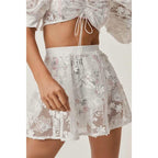 crochet daisy skater set