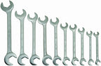 Williams 3782 10-Piece Double Open End Wrench Set