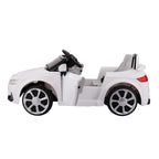 Veryke Electric Cars for Kids, White Kids Ride on Cars, Battry-Powered Ride On Mini Car Gifts for Children Child Boys, 12V Kids Ride-On Truck Car w/ Remote Control