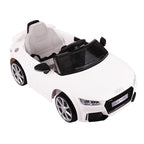Veryke Electric Cars for Kids, White Kids Ride on Cars, Battry-Powered Ride On Mini Car Gifts for Children Child Boys, 12V Kids Ride-On Truck Car w/ Remote Control