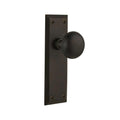 York Plate 2-3/8 in. Backset Oil-Rubbed Bronze Privacy Bed/Bath York Door Knob