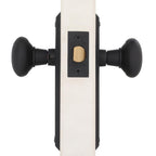 York Plate 2-3/8 in. Backset Oil-Rubbed Bronze Privacy Bed/Bath York Door Knob