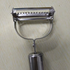1pc  Steel Potato Cucumber Carrot Grater  Kitchen Items  Kitchen Gadgets And Accessories Fruit Peeler Peeler