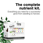 TPS Nutrients Complete Plant Nutrient Starter Kit, Fertilizer for Veg Through Bloom - Plus Guide and Foliar Spray Bottle