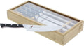 Miyabi Morimoto Edition Steak Knife Set, 4-piece, Black w/Red Accent/Stainless Steel